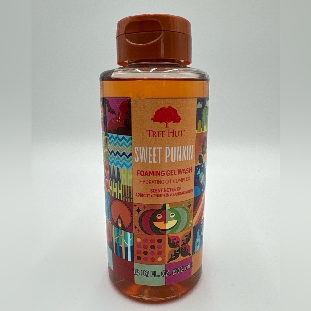 Tree Hut Sweet Pumpkin Body Wash 18oz Foaming Gel New Sealed